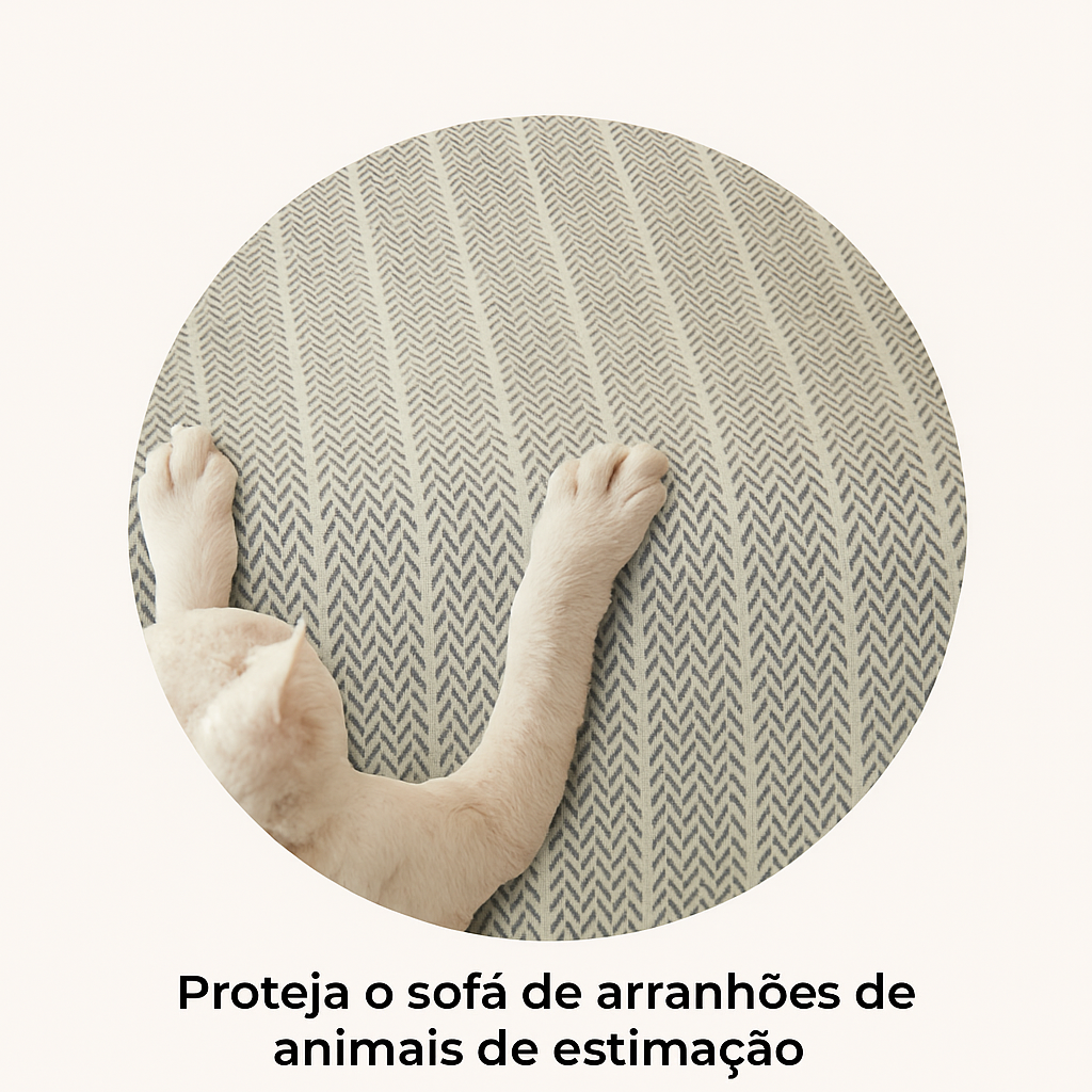 PROTETOR DE SOFÁ CHENILLE HERRINGBONE™