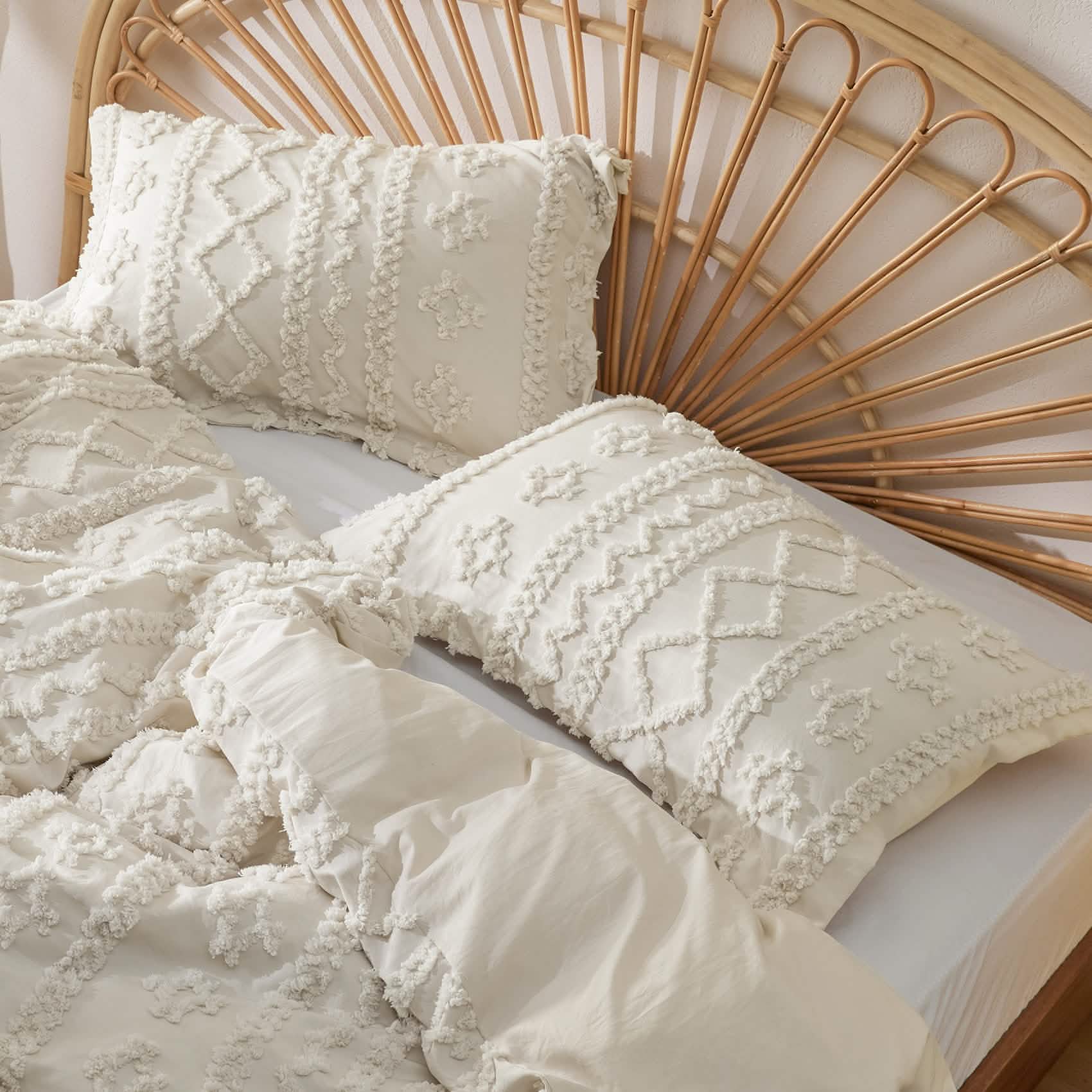 [COMPRE 1 LEVE 2] Conjunto Boho Deluxe em Chenille Tufado