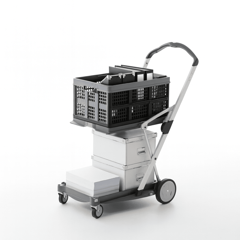 Carrinho de Compras Dobrável e Portátil - FlexCart