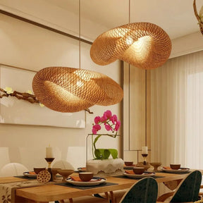 Lustre Pendente de Bambu