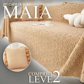 [Pague 1, Leve 2] Capa de Sofá Maia (Um Toque de Amor Para Seu Sofá!) + BRINDE: 2 Fronhas